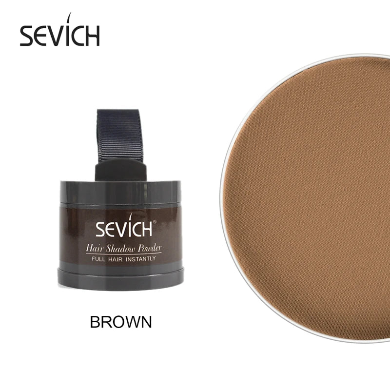 Sevich Hairline Powder 4g Hairline Shadow Powder Women Men Makeup Hair Concealer Natural Cover Unisex Hair Straightener Brush dylinoshop