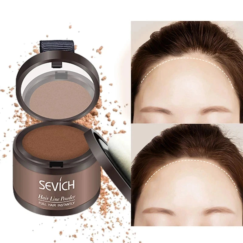 Sevich Hairline Powder 4g Hairline Shadow Powder Makeup Hair Concealer Natural Cover Unisex Hair Loss Product dylinoshop