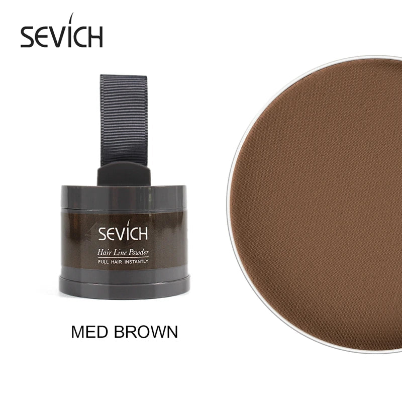 Sevich Hairline Powder 4g Hairline Shadow Powder Women Men Makeup Hair Concealer Natural Cover Unisex Hair Straightener Brush dylinoshop