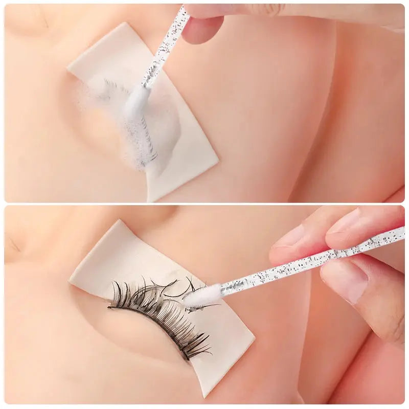 HMQ Beauty Crystal Eyelash & Mascara Applicator Brushes, 50-Pack dylinoshop