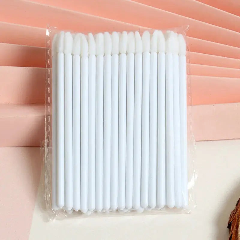HMQ Beauty Crystal Eyelash & Mascara Applicator Brushes, 50-Pack dylinoshop