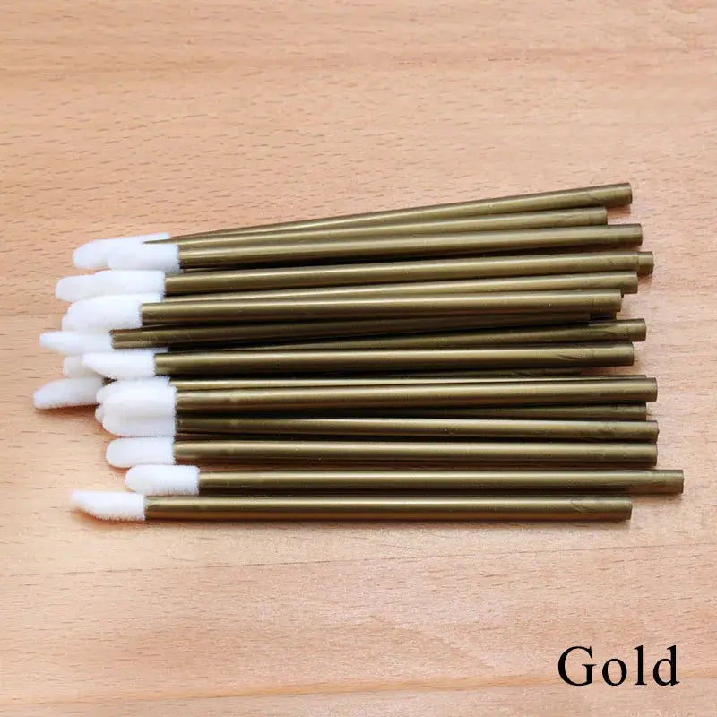 HMQ Beauty Crystal Eyelash & Mascara Applicator Brushes, 50-Pack dylinoshop