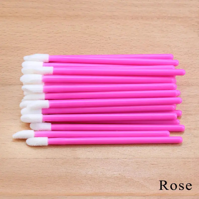 HMQ Beauty Crystal Eyelash & Mascara Applicator Brushes, 50-Pack dylinoshop