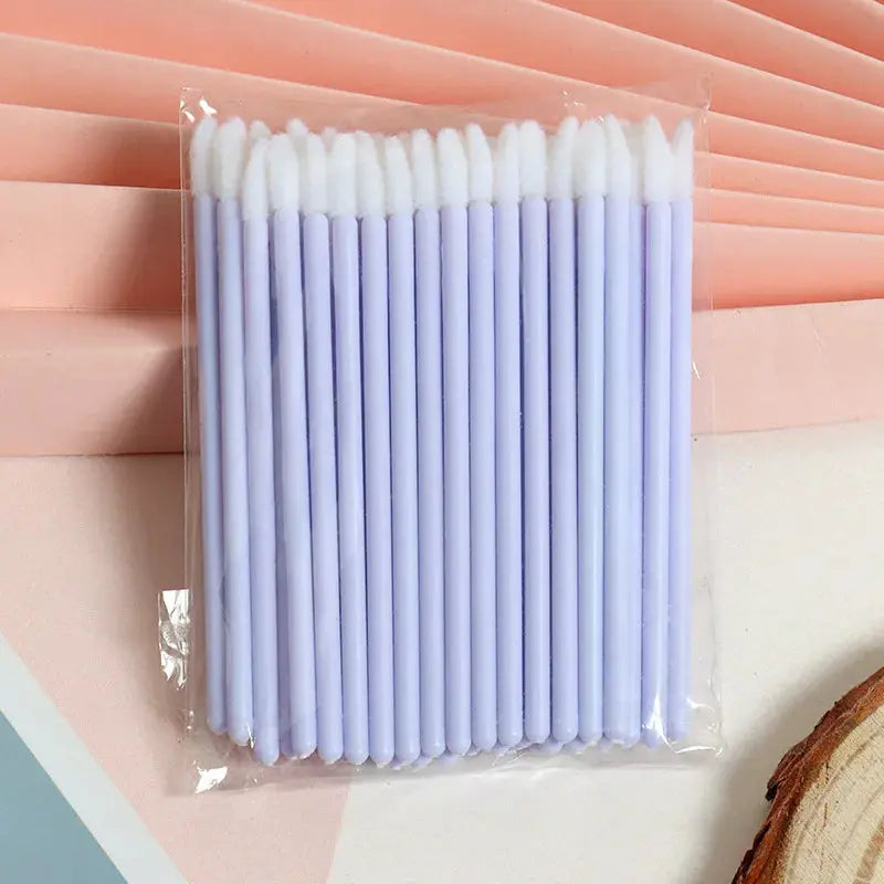 HMQ Beauty Crystal Eyelash & Mascara Applicator Brushes, 50-Pack dylinoshop