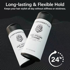 Hair Volumizing & Control Powder - Root Lift, Long-Lasting Fullness, All-Day Styling | Oil-Free & Oil-Control Formula for Women