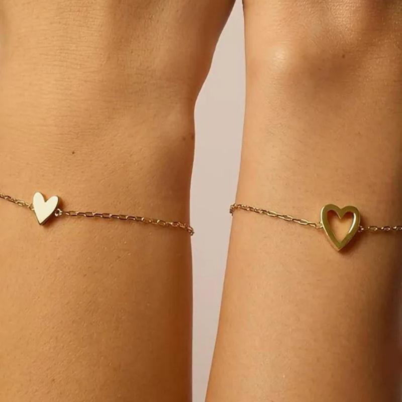 Harmonia Hearts Bracelet | Elegant Design, Adjustable Premium Alloy 
