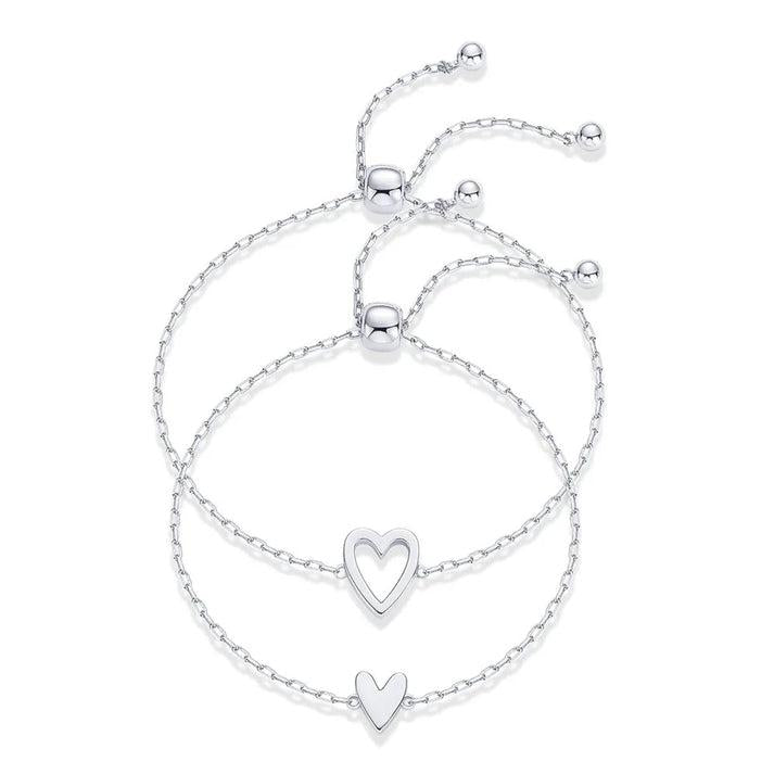 Harmonia Hearts Bracelet | Elegant Design, Adjustable Premium Alloy 