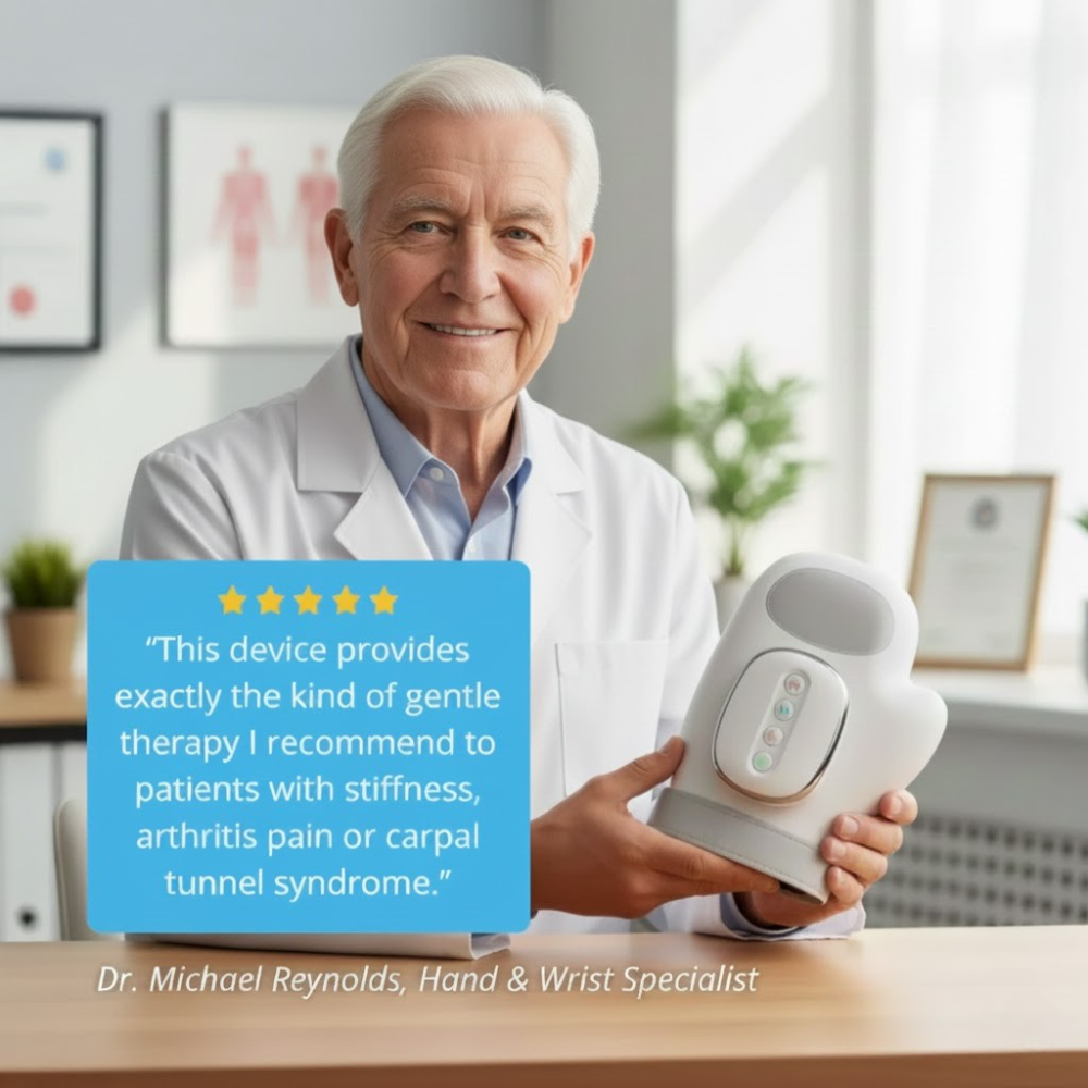Haven Hand Massager | Ergonomic Design for Arthritis Relief 