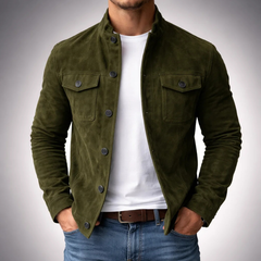 Haven Suede Jacket | Premium Quality, Military-Inspired Design 