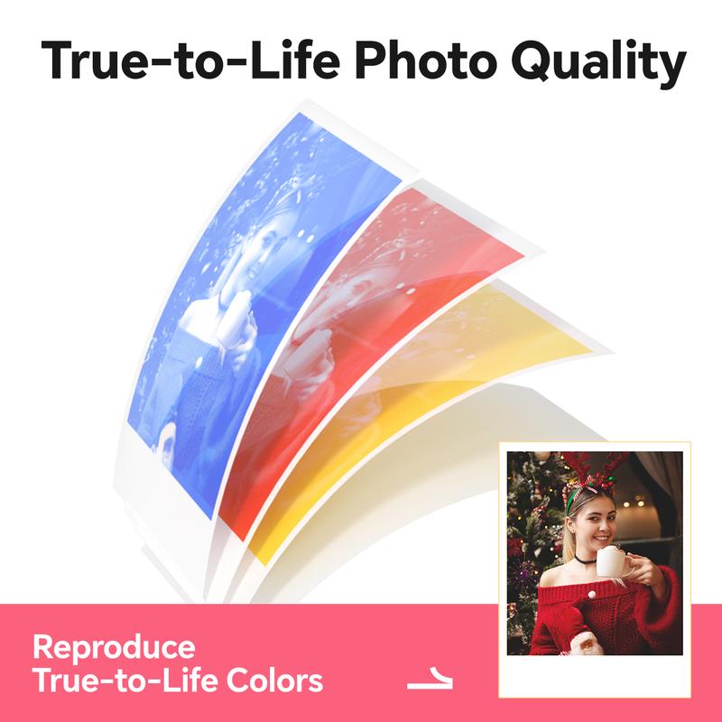 Holo Instant Print Camera | Compact Dye-Sublimation, Wireless 