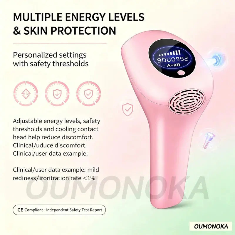 IPL Laser Hair Removal Device for Body, Face & Bikini dylinoshop