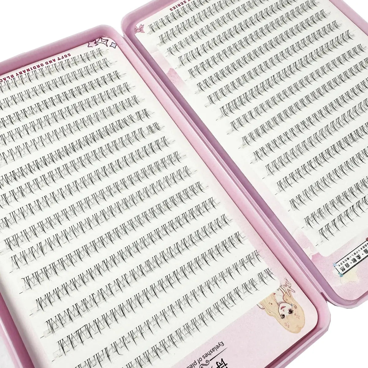 Individual Under-Eyelash Extensions - DIY False Lash Clusters dylinoshop