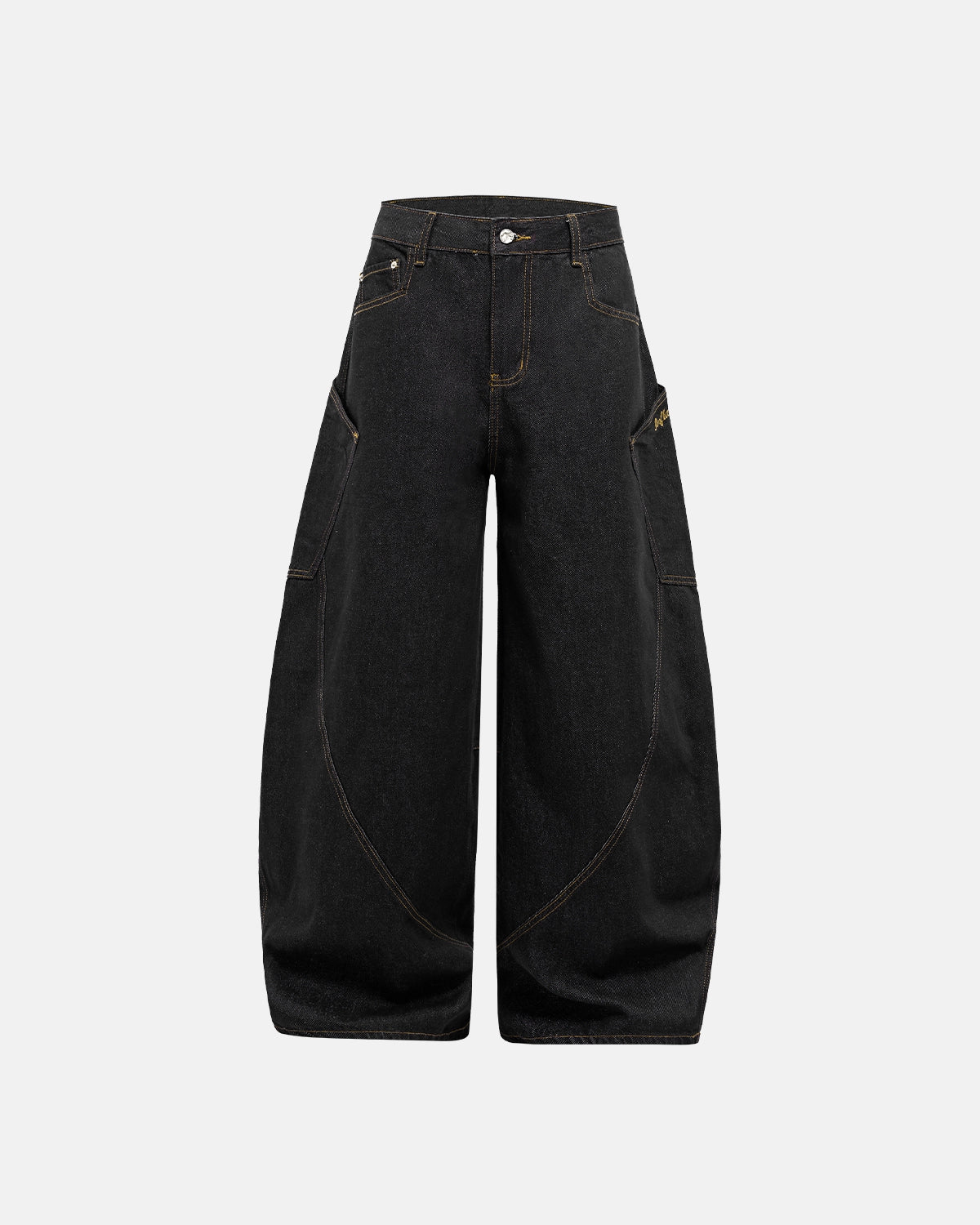 Ivy Baggy Jeans | Comfortable Cotton Blend, Loose Fit 
