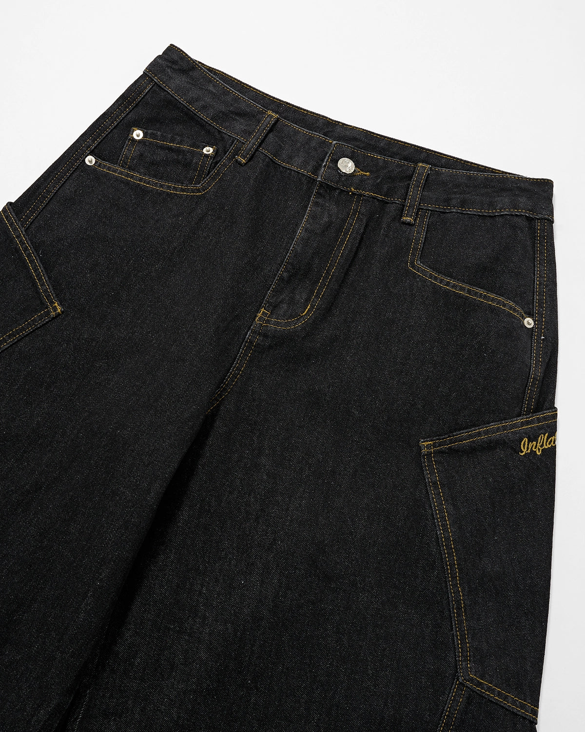 Ivy Baggy Jeans | Comfortable Cotton Blend, Loose Fit 