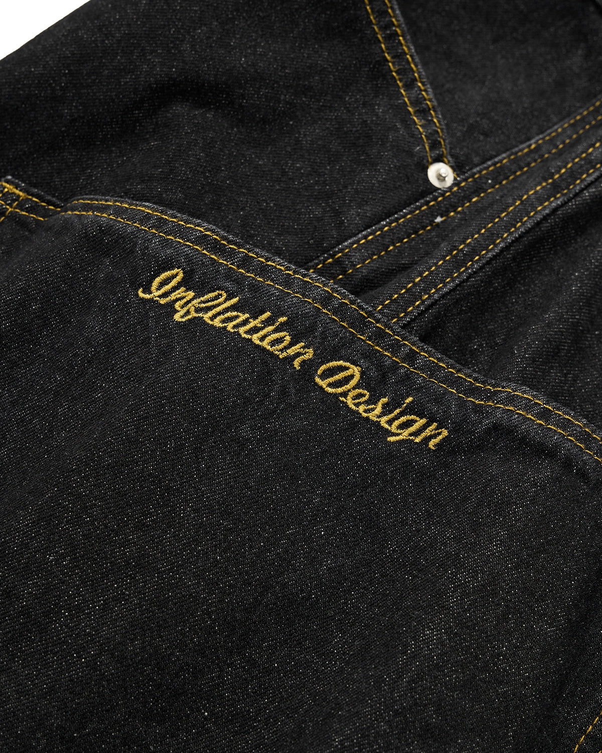 Ivy Baggy Jeans | Comfortable Cotton Blend, Loose Fit 