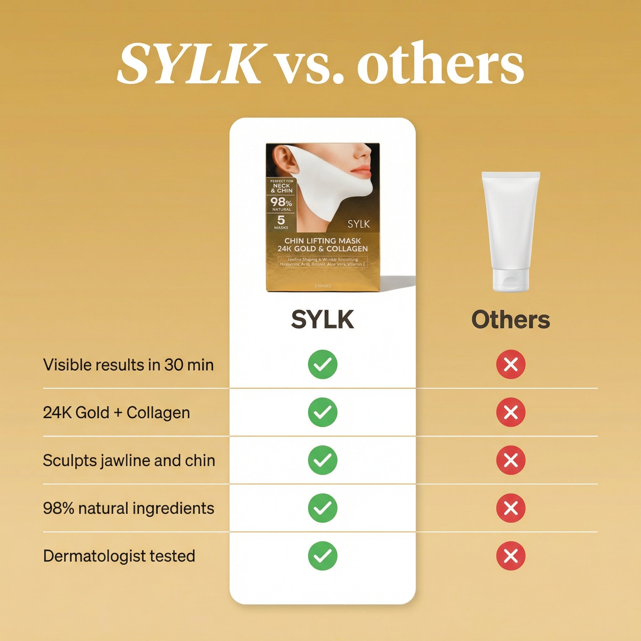 JAWLIFT Mask | Sculpting Jawline Enhancer, Second-Skin Fit 