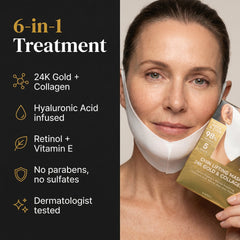 JAWLIFT Mask | Sculpting Jawline Enhancer, Skin-Friendly Fabric 