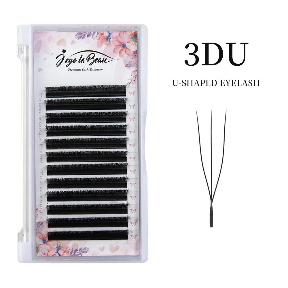 JB Jeyelabeau U-Shape YY Premade Fan Eyelash Extensions dylinoshop
