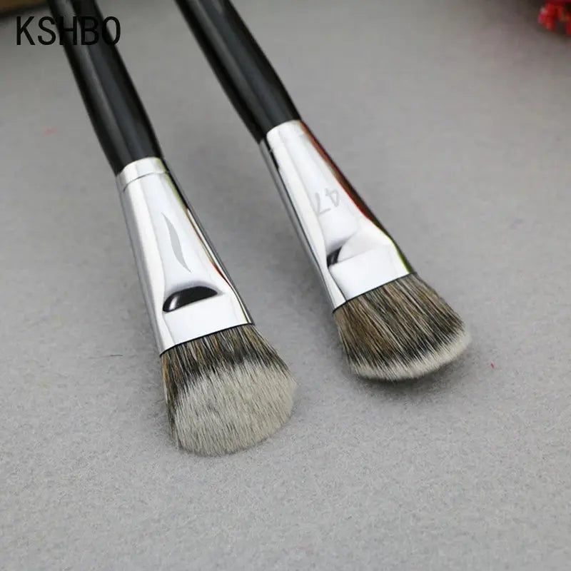 KSHBO Foundation Brush 47 Broom Head Liquid Foundation Shadow Repairing Brushes Women Face Base Makeup Beauty Professional Tools dylinoshop