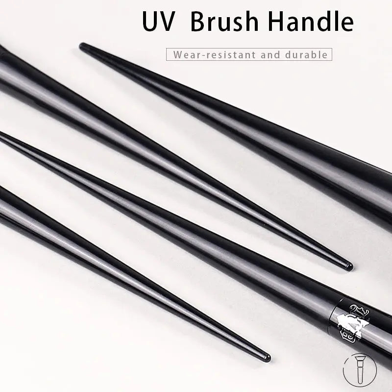 Kat Von D- Makeup Brush 20 Powder Brush Soft Fiber Hair Elegant Black Handle Brand Makeup Brushes for Woman dylinoshop