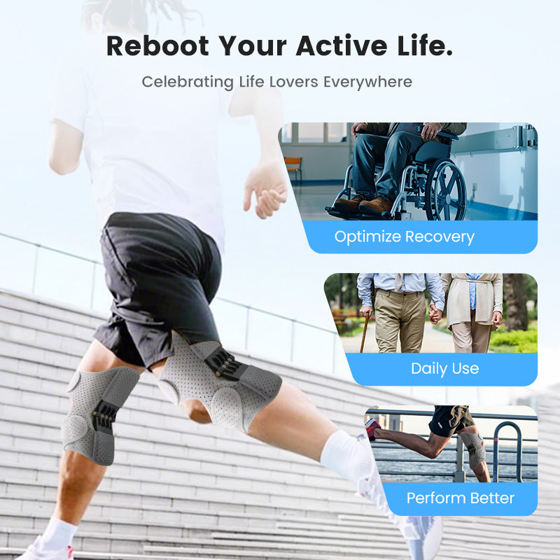 KneeGuard Knee Pads | Adjustable, Breathable Support for Basketball and Sports 