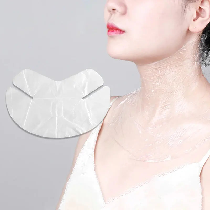 KuZHEN Disposable Face & Neck Wrap Masks, 100-Pack dylinoshop