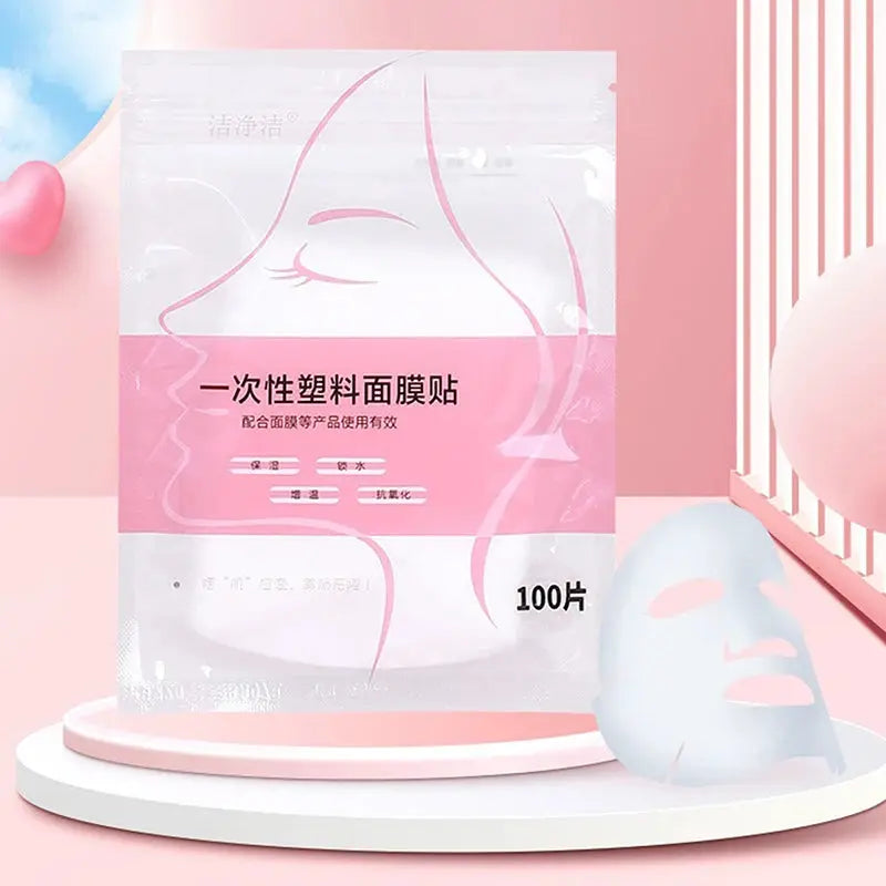 KuZHEN Disposable Face & Neck Wrap Masks, 100-Pack dylinoshop