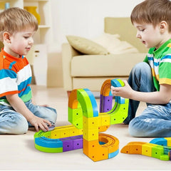 Luma Electric Train Set | DIY Assembly Toy for Kids 