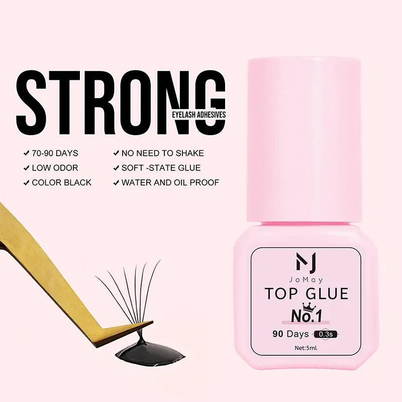 M J JOMAY High-Retention Eyelash Extension Glue, 5ml dylinoshop