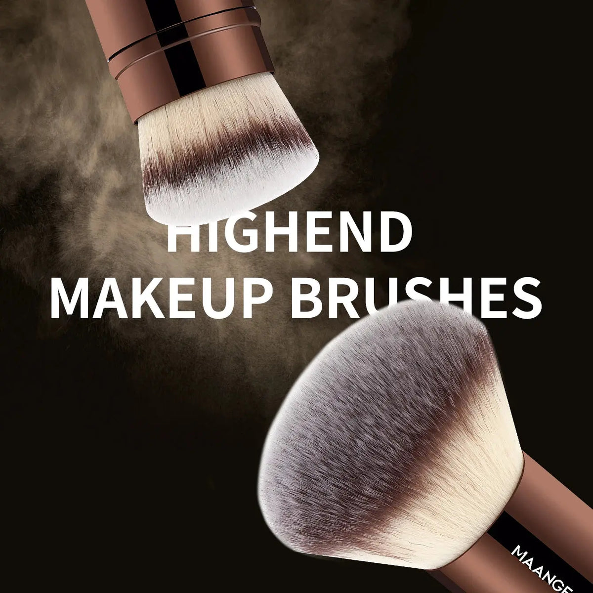 MAANGE 20-Piece Pro Makeup Brush Set – Double-Ended Brushes for Foundation, Concealer, Blush & Eyeshadow dylinoshop