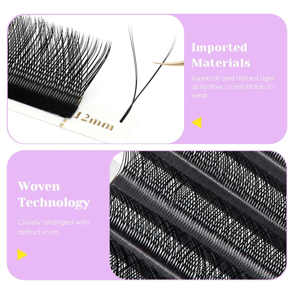 MASSCAKU U-Shape YY Premade Volume Fan Eyelash Extensions dylinoshop