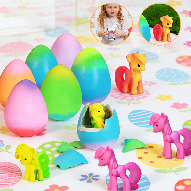 MagiGrow Surprise Egg | Water-Activated Unicorn or Dinosaur Toy 