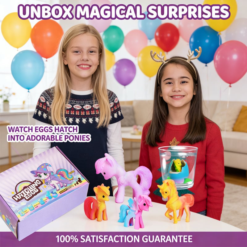 MagiGrow Surprise Egg | Water-Activated Unicorn or Dinosaur Toy 