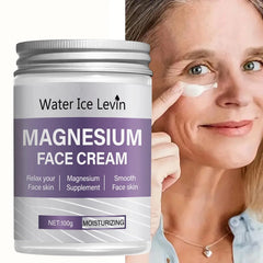 Magnesium Cream, High-Quality Magnesium Chloride, Deeply Penetrates and Moisturizes the Face, Vitamins Replenish Moisture, Long-Lasting Hydration