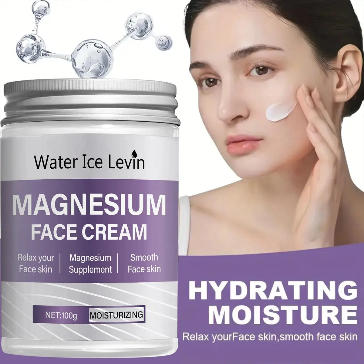 Hydrating Face Cream with Hyaluronic Acid, Collagen & Retinol