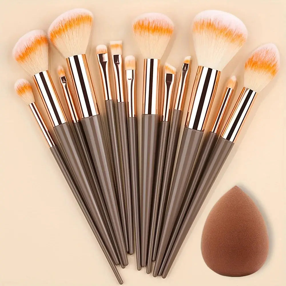 Makeup Brushes Set 13/33pcs Soft Professional Makeup Brush Kit Face Cosmetics Eyeshadow Foundation Powder Blending Beauty Tools dylinoshop