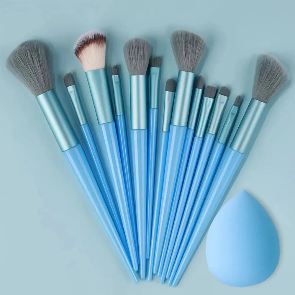 Makeup Brushes Set 13/33pcs Soft Professional Makeup Brush Kit Face Cosmetics Eyeshadow Foundation Powder Blending Beauty Tools dylinoshop