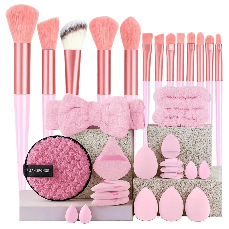 Makeup Brushes Set 13/33pcs Soft Professional Makeup Brush Kit Face Cosmetics Eyeshadow Foundation Powder Blending Beauty Tools dylinoshop