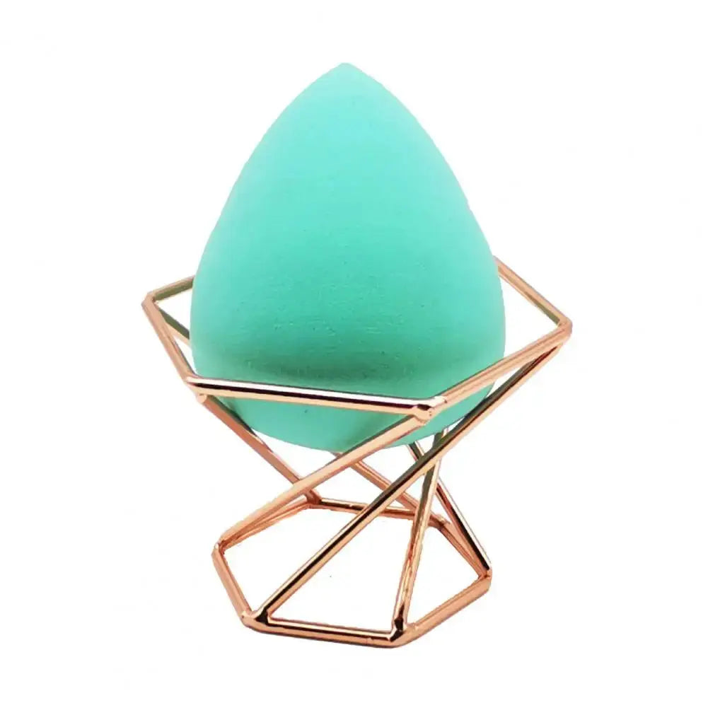 Makeup Sponge Holder Puff Sponge Drying Stand Metal Bracket Makeup Puff Rack Cosmetic Holder Powder Puff Shelf dylinoshop