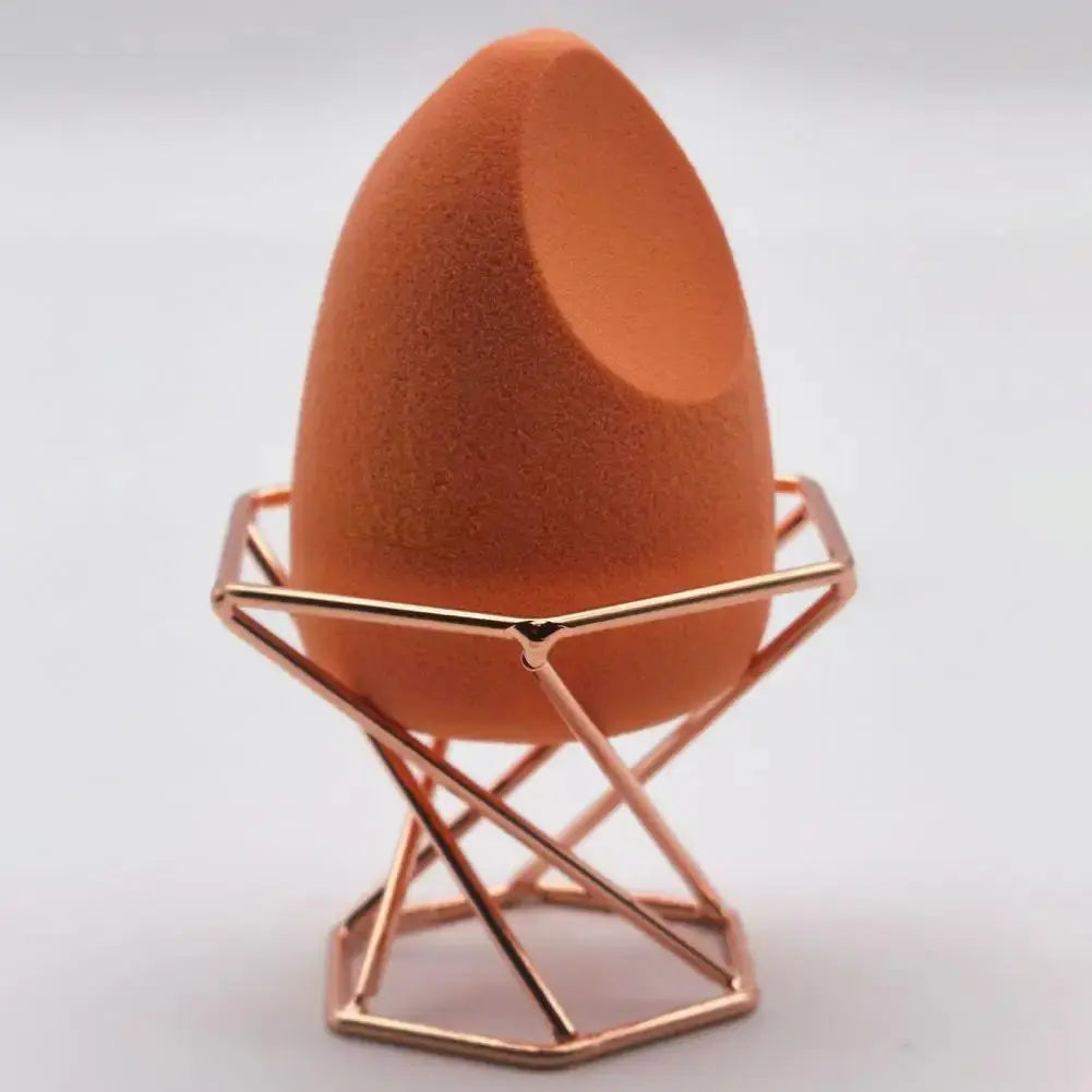 Makeup Sponge Holder Puff Sponge Drying Stand Metal Bracket Makeup Puff Rack Cosmetic Holder Powder Puff Shelf dylinoshop