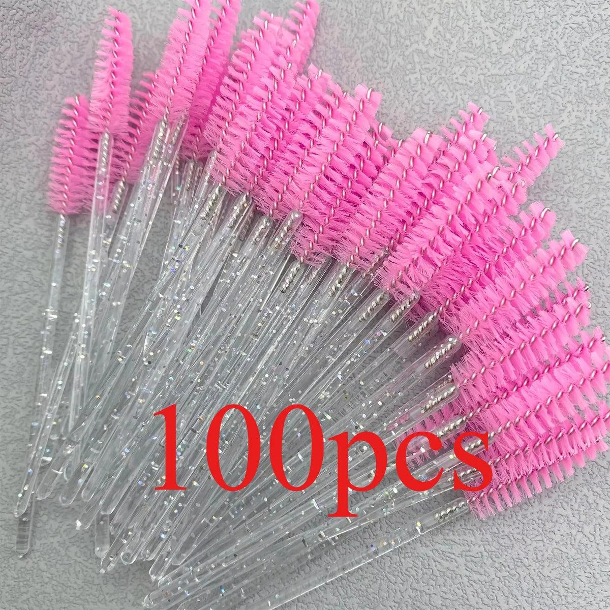 Mollie Lipper Disposable Eyelash & Mascara Wand Brushes, 100-Pack dylinoshop
