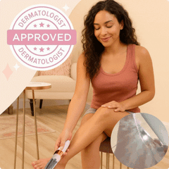 Foot Care Device for Gentle Exfoliation | Waterproof with Dual Roller Strength and 100-Minute Battery Life 