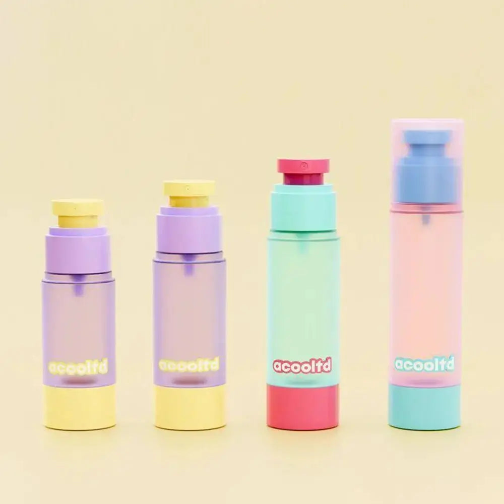 Travel Vacuum Dispensing Bottles - Portable Refillable Pump Bottles, 30ml/80ml