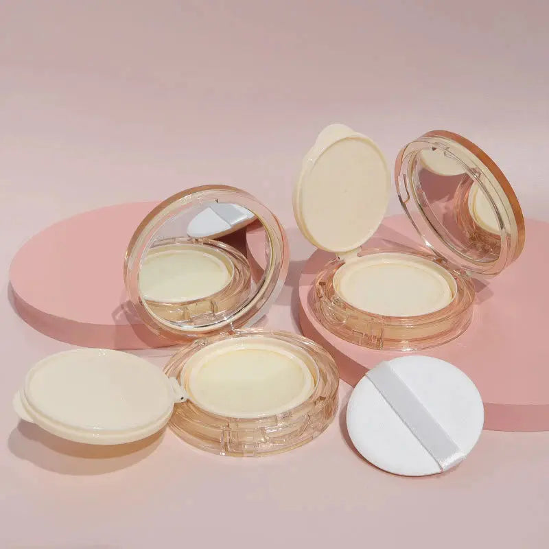 Portable Empty Air Cushion Compact with Powder Sponge and Mirror dylinoshop
