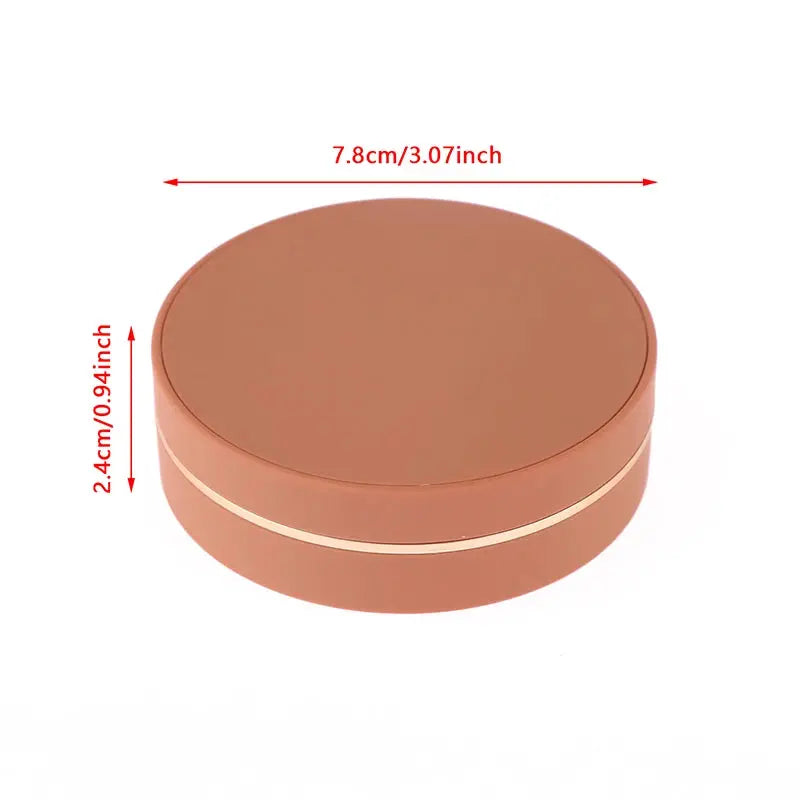 Portable Empty Air Cushion Compact with Powder Sponge and Mirror dylinoshop