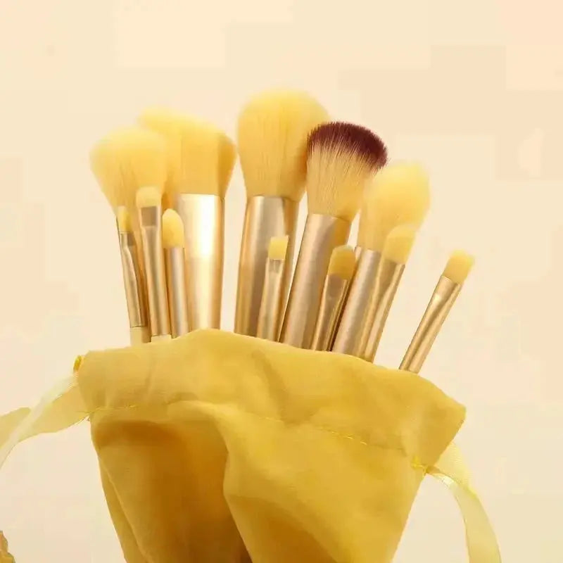 Professional Makeup Brush Set – Soft Wool Fiber Brushes (13 or 33-Piece) dylinoshop