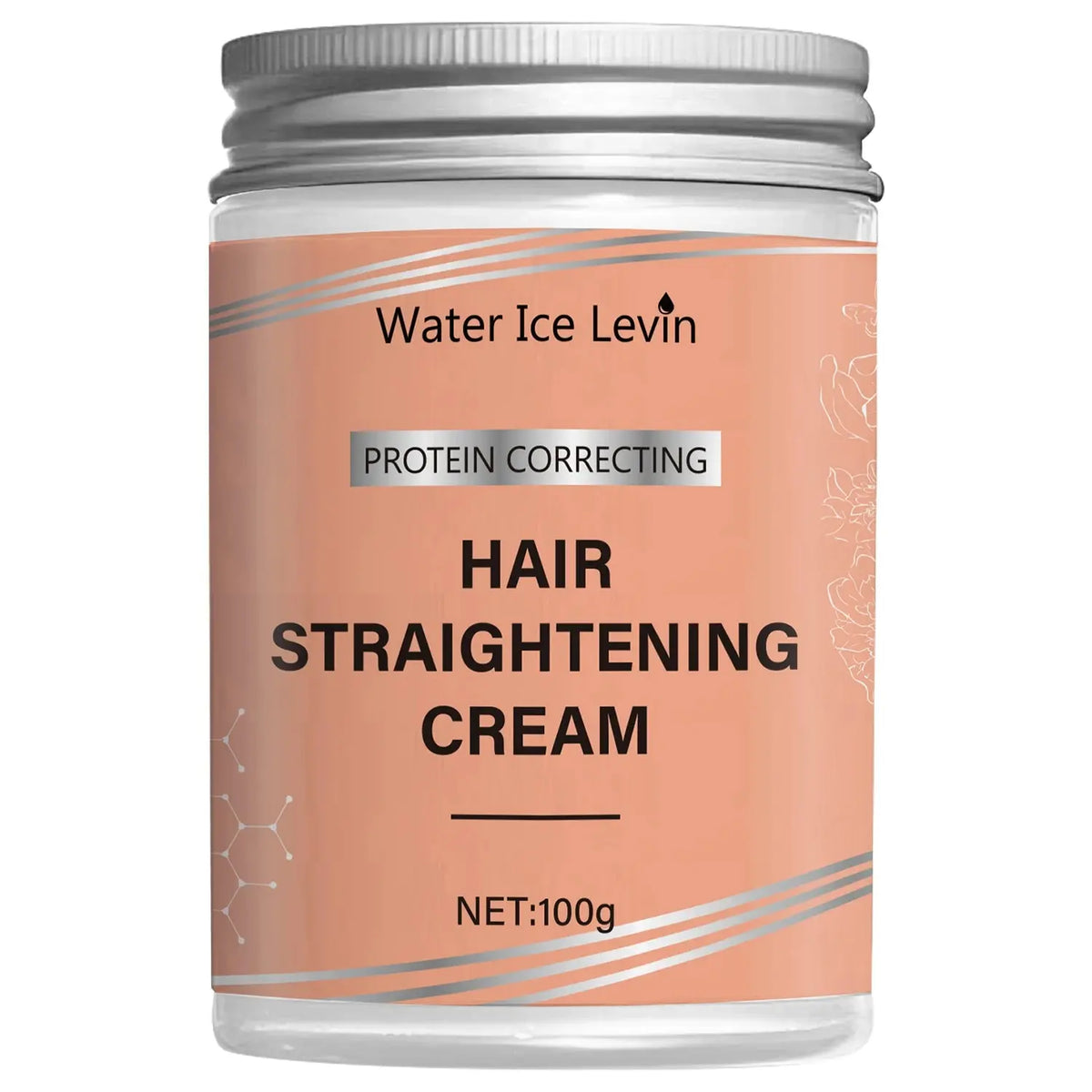 Protein Correcting Hair Cream. Straightening Smoothing Formula. Comb Without Knots. Repairs Conditions Strands.