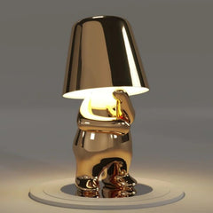 RayDude Artistic Lamp | Dimmable, Rechargeable Resin Design