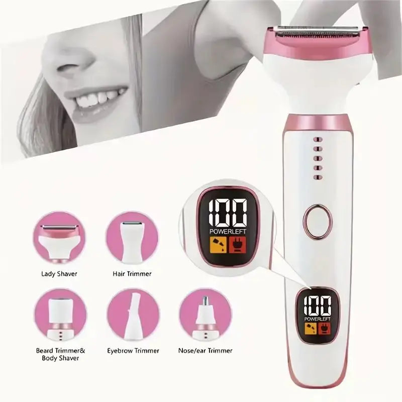 Rechargeable Electric Shaver for Women – Legs, Underarm, Bikini & Face dylinoshop