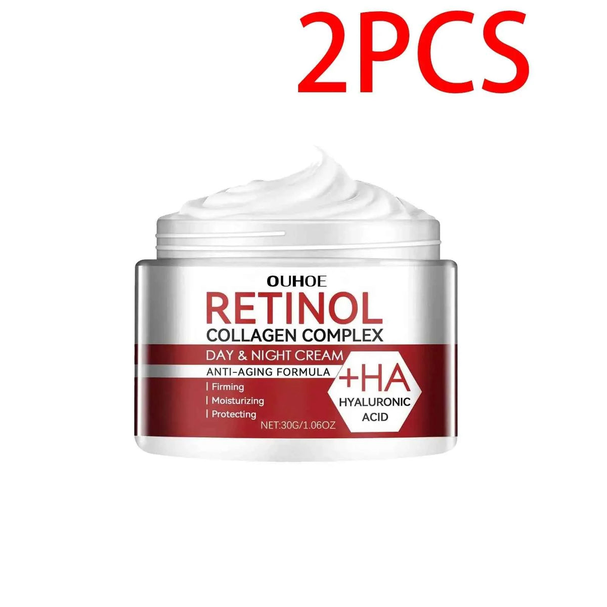 Retinol Collagen Day & Night Face Cream with Hyaluronic Acid